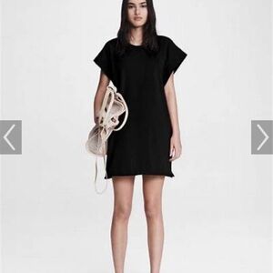 Rag & Bone Black T-Shirt dress